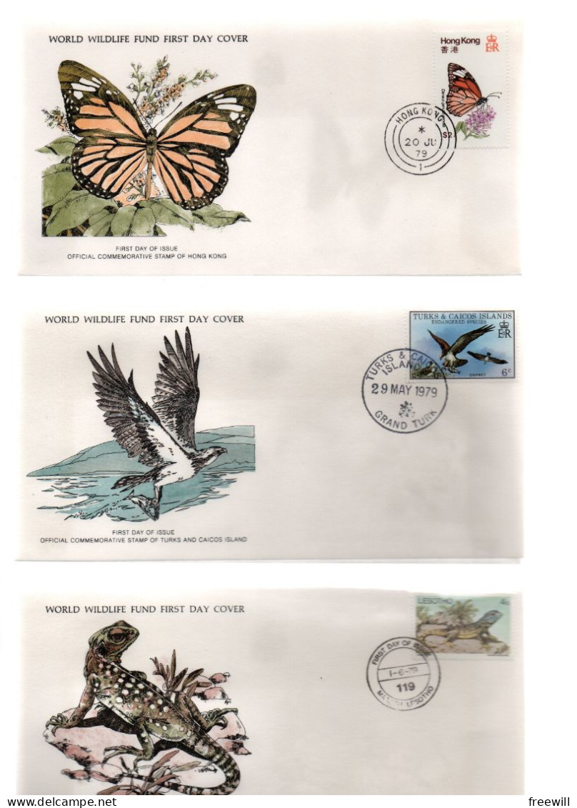 World Wildlife fund XXX 1978-1979 FDC