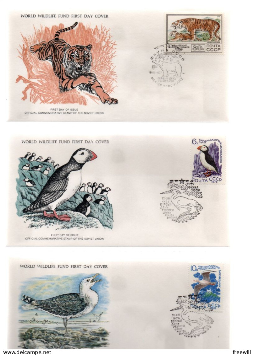 World Wildlife fund XXX 1978-1979 FDC