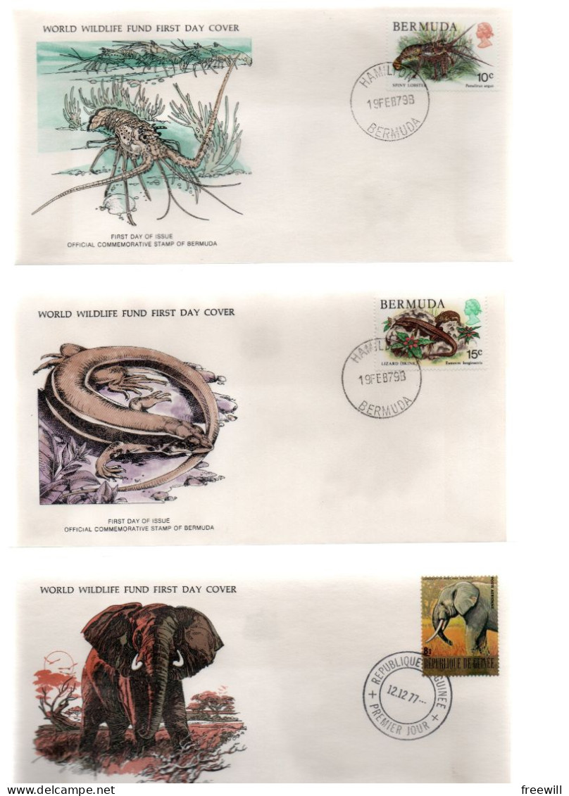 World Wildlife fund XXX 1978-1979 FDC