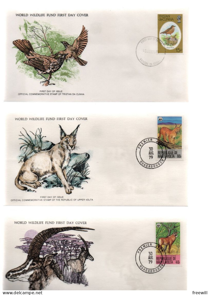 World Wildlife fund XXX 1978-1979 FDC