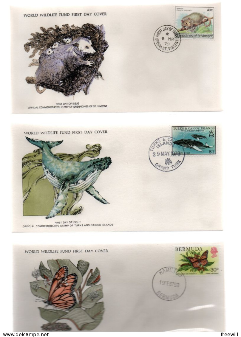 World Wildlife fund XXX 1978-1979 FDC