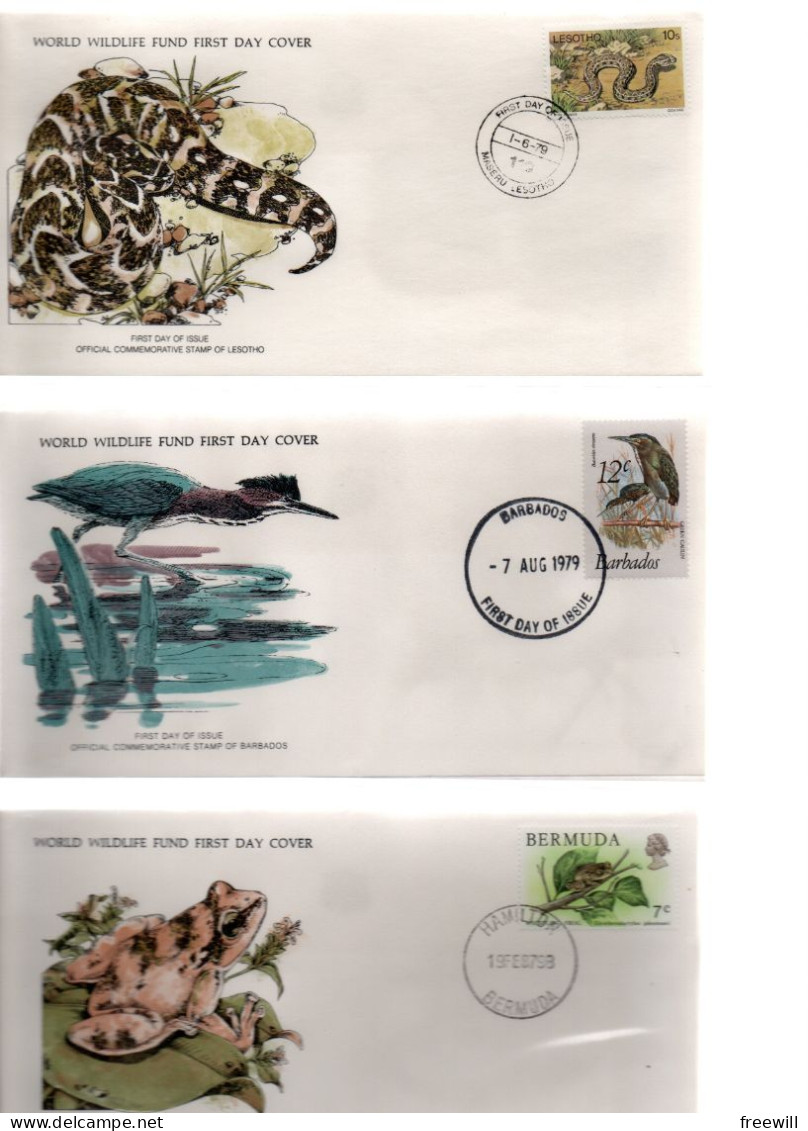 World Wildlife fund XXX 1978-1979 FDC