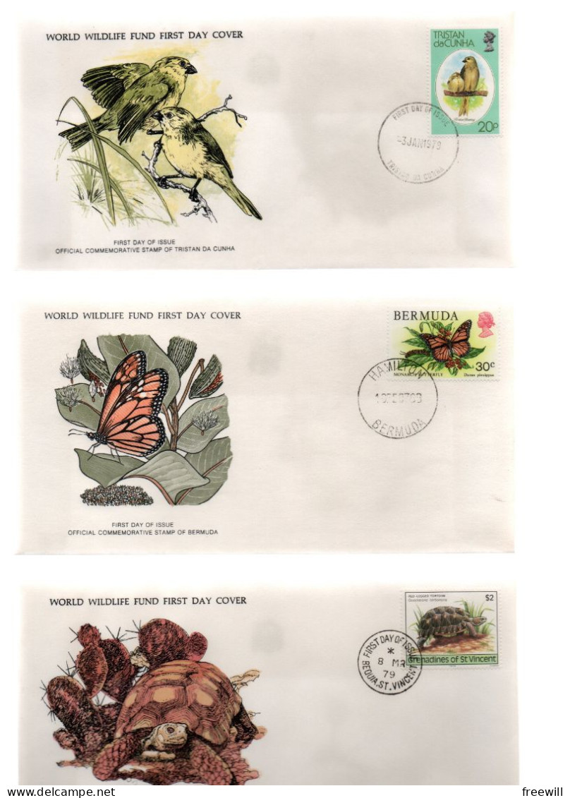 World Wildlife fund XXX 1978-1979 FDC