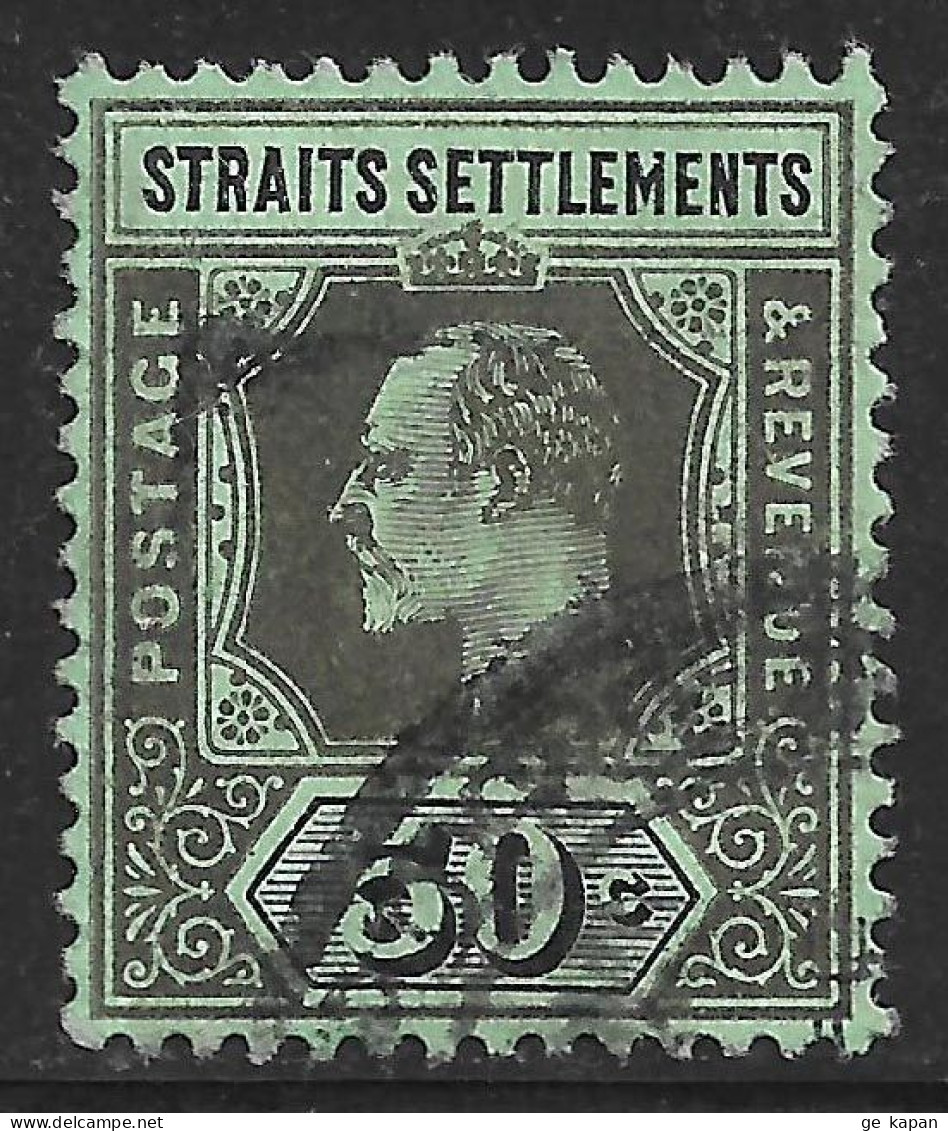 1910 Straits Settlements Used Stamp (Michel # 132) CV €8.00 - Straits Settlements