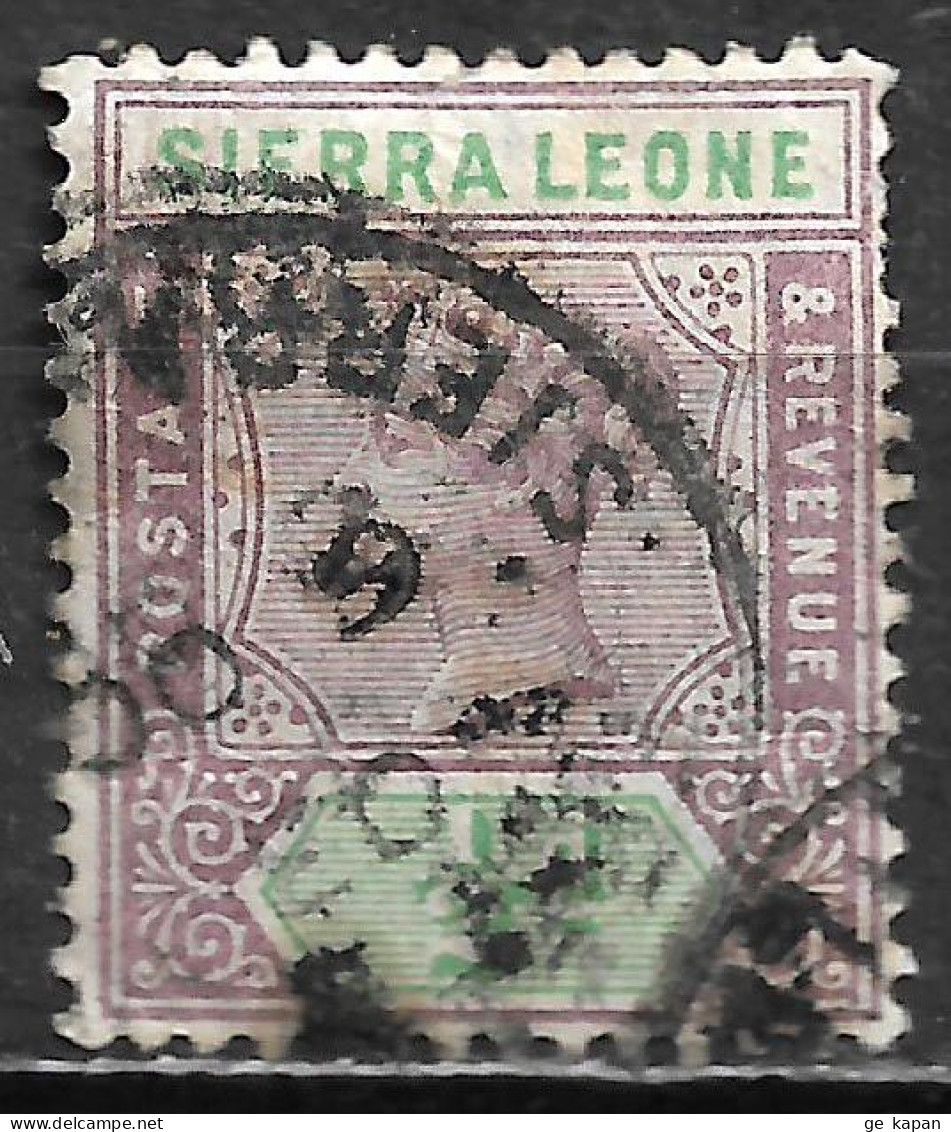 1897 SIERRA LEONE Used Stamp (Michel # 24) CV €4.40 - Sierra Leona (...-1960)