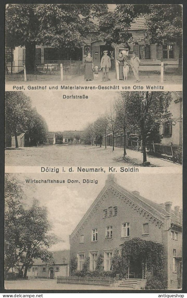 Germany-----Dolzig-----old Postcard - Neumark