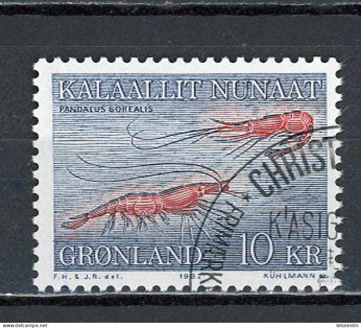 GROENLAND - CREVETTES - N° Yvert 121 Obli. - Used Stamps