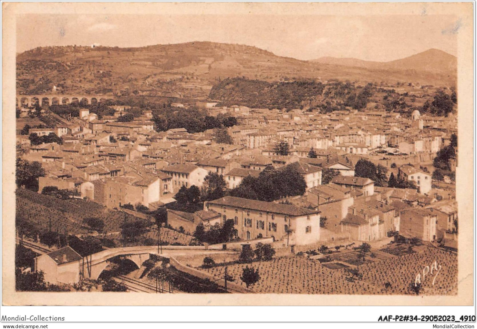 AAFP2-34-0158 - BEDARIEUX - Vue Générale - Bedarieux