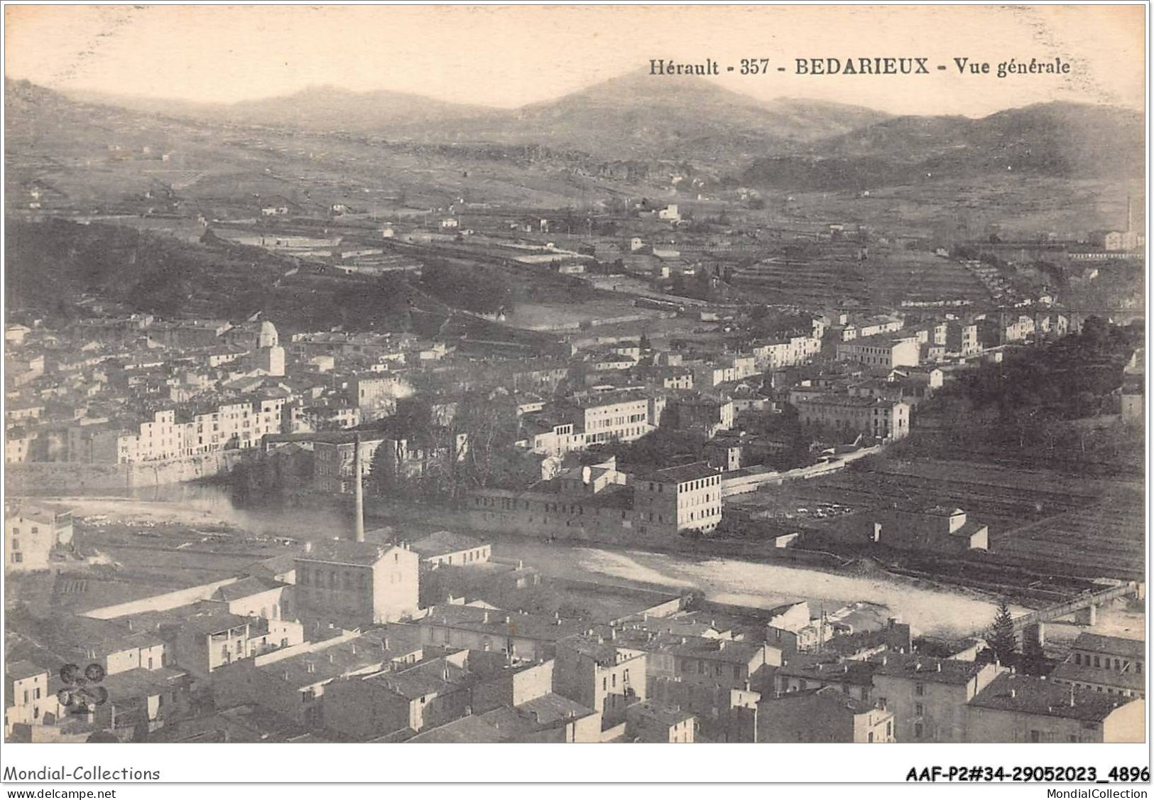 AAFP2-34-0151 - BEDARIEUX - Vue Générale - Bedarieux