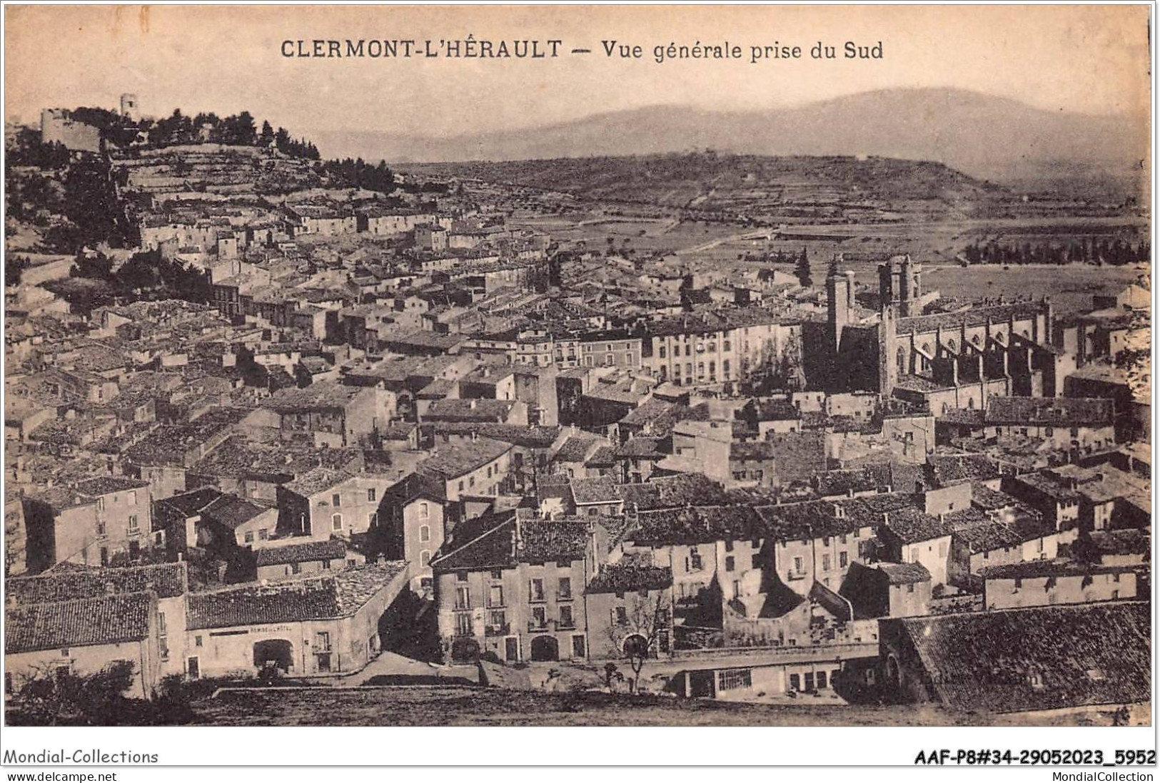 AAFP8-34-0678 - CLERMONT-L'HERAULT - Vue Générale Prise Du Sud - Clermont L'Hérault