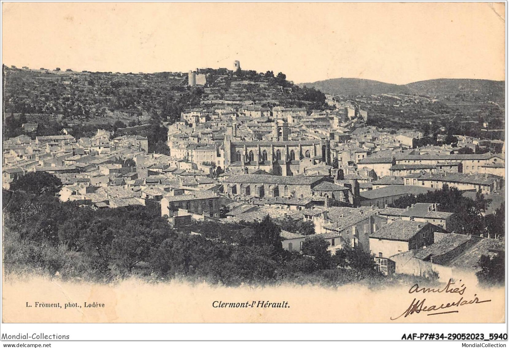 AAFP7-34-0672 - CLERMONT-L'HERAULT - Vue Générale - Clermont L'Hérault