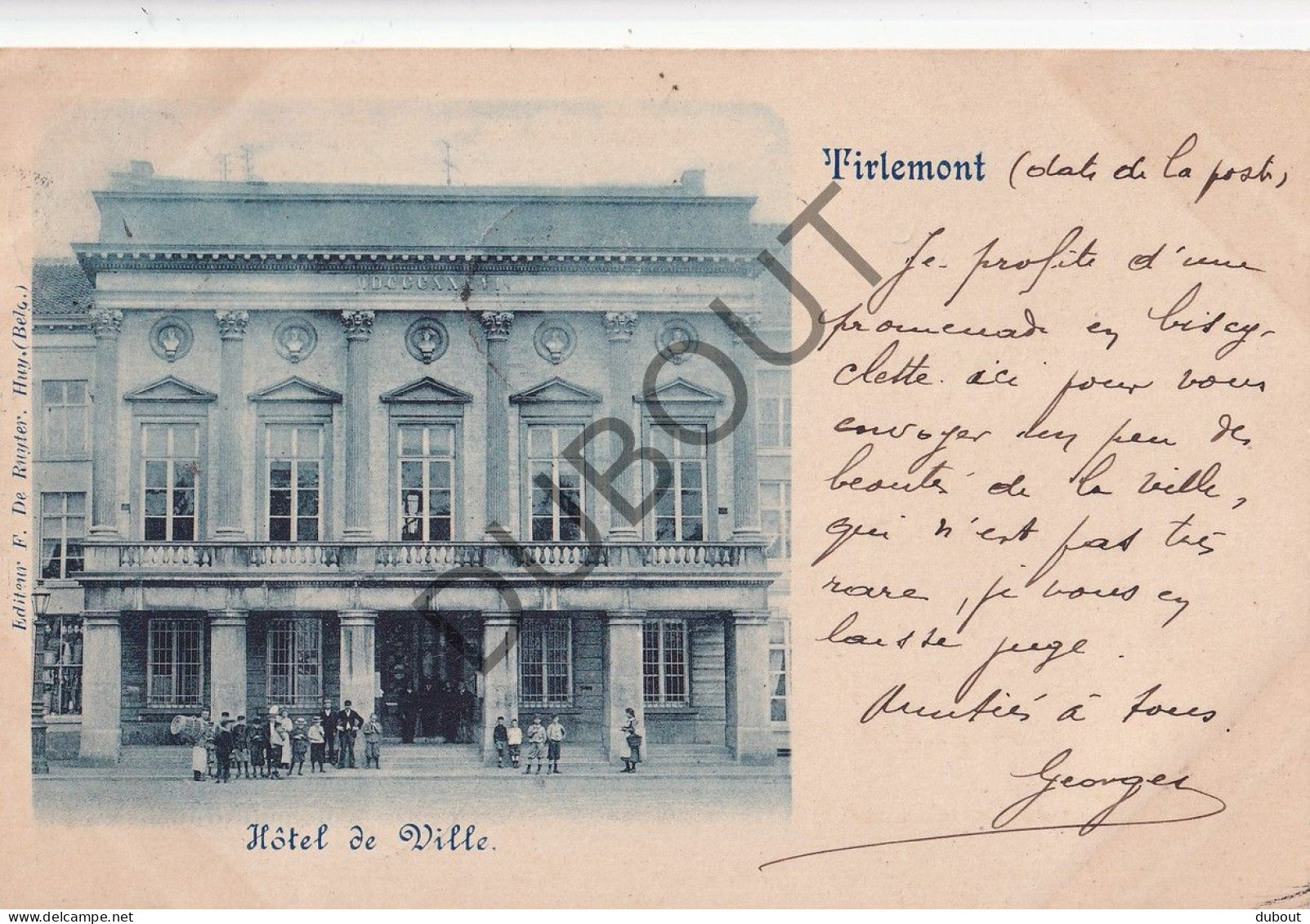 Postkaart - Carte Postale - Tienen - Hôtel De Ville  (C5447) - Tienen