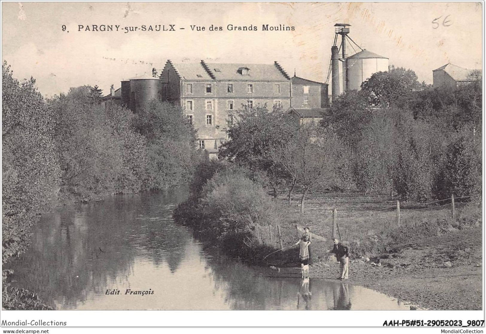 AAHP5-51-0412 - PARGNY-SUR-SAULX - Vue Des Grands Moulins - Pargny Sur Saulx