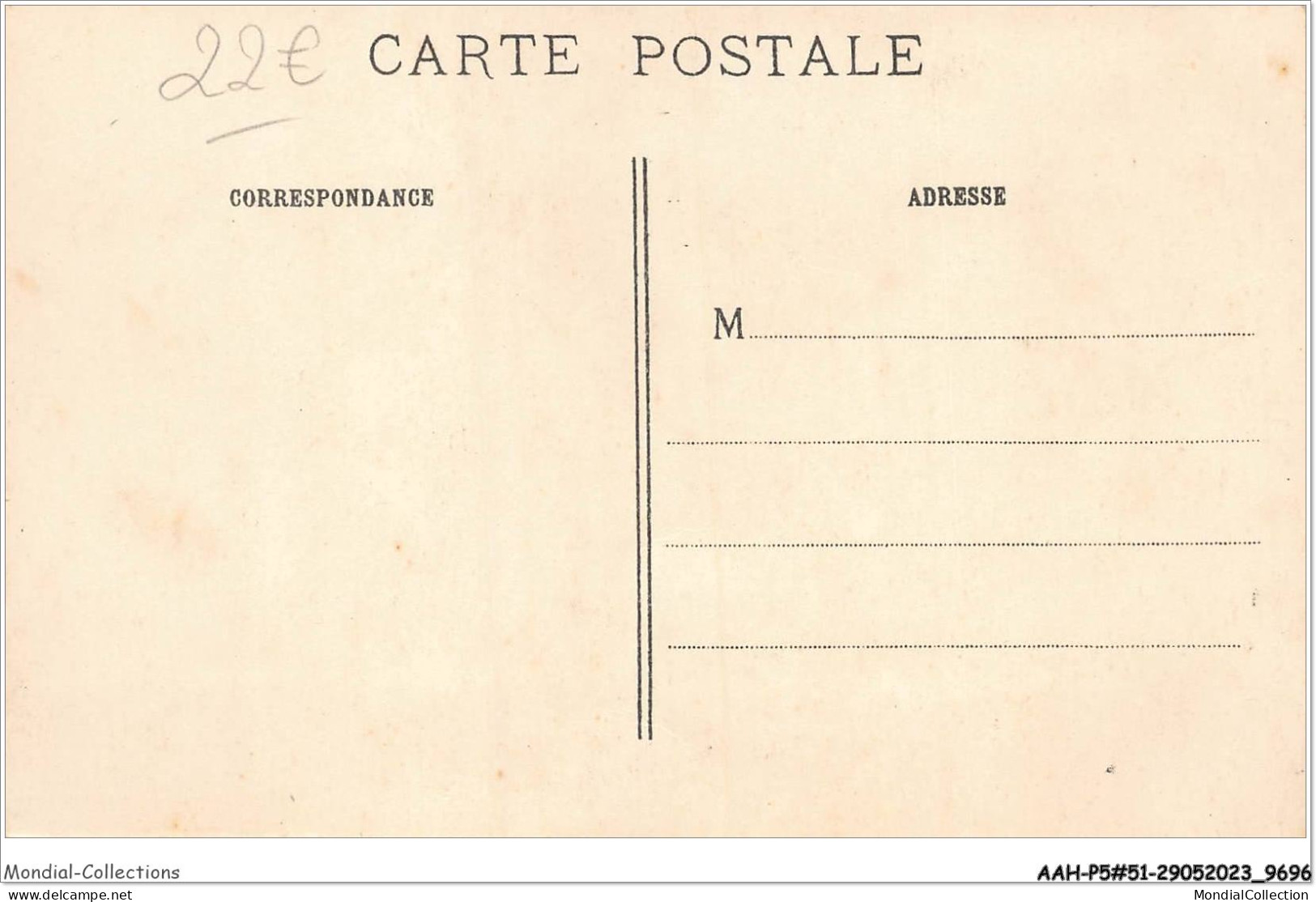 AAHP5-51-0356 - SOUAIN - La Grande Guerre 1914-15 - En Champagne - Vue De L'Eglise   - Souain-Perthes-lès-Hurlus