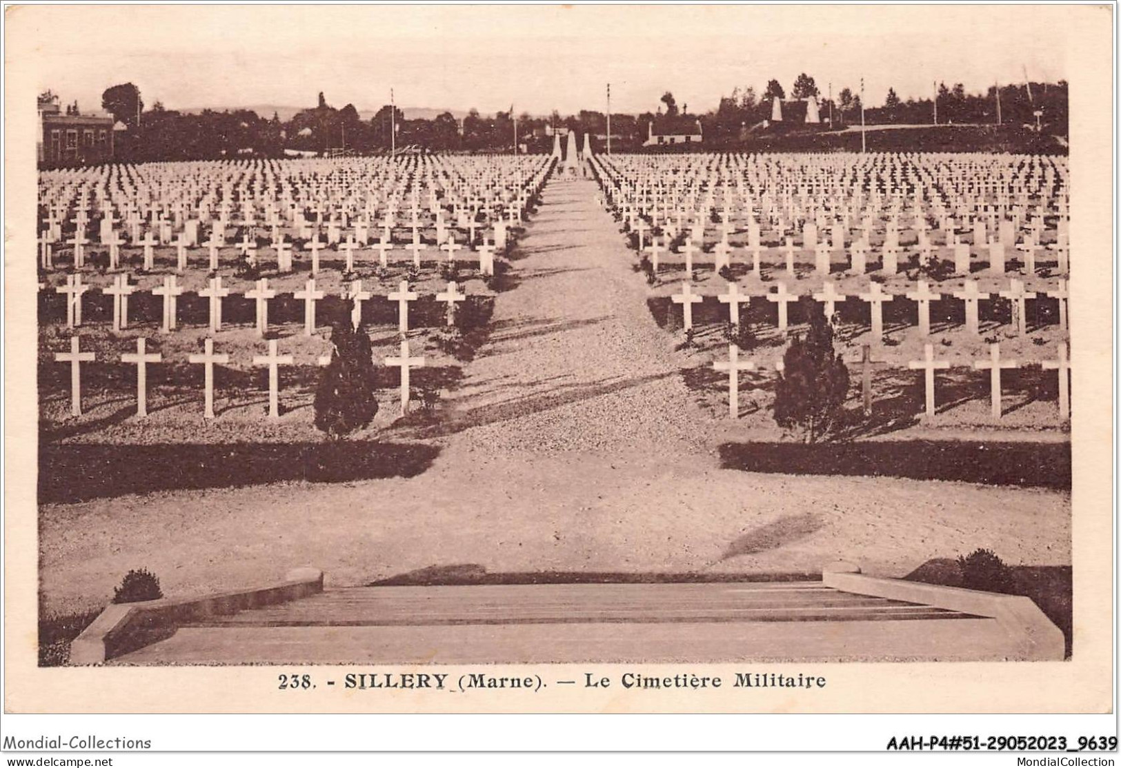 AAHP4-51-0328 - SILLERY - Le Cimetière Militaire - Sillery