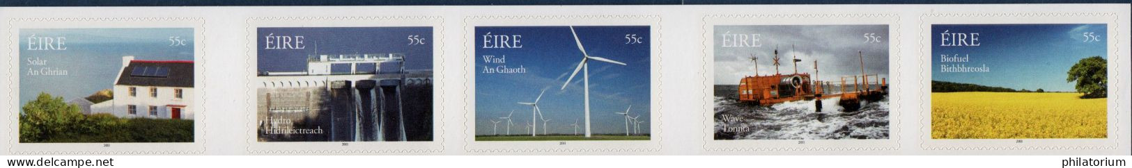 Eire, Irlande, **, Yv 1984 à 1988, Mi 1982 à 1989, SG 2081 A, Énergie Renouvelable, - Environment & Climate Protection
