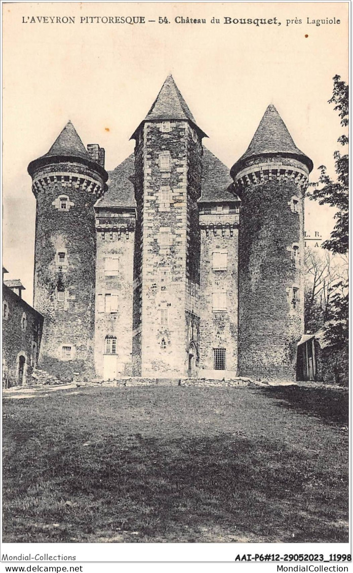 AAIP6-12-0527 - LAGUIOLE - Chateau Du Bousquet  - Laguiole