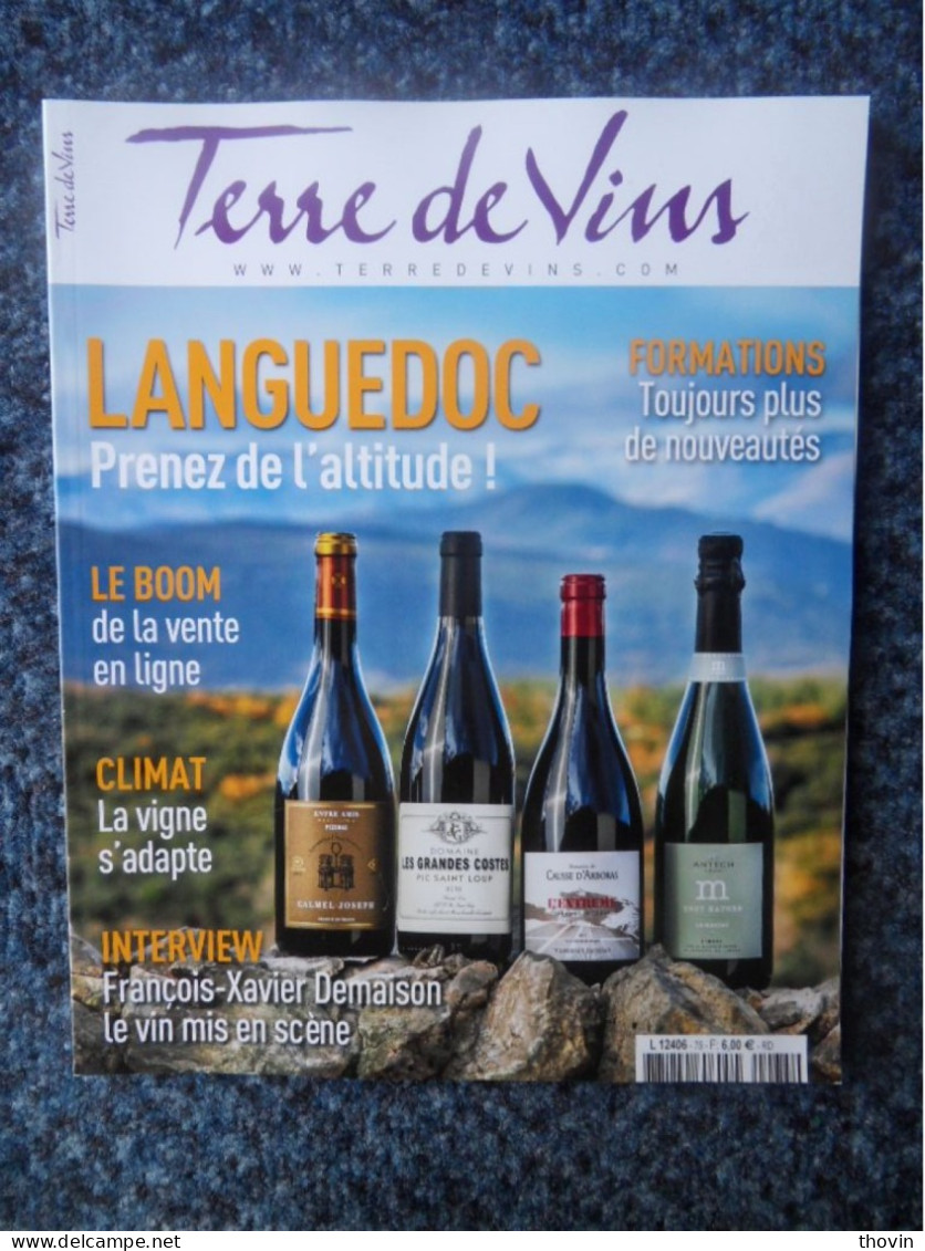 634-Terre De Vins N°75 De Janvier 2022 - Cooking & Wines