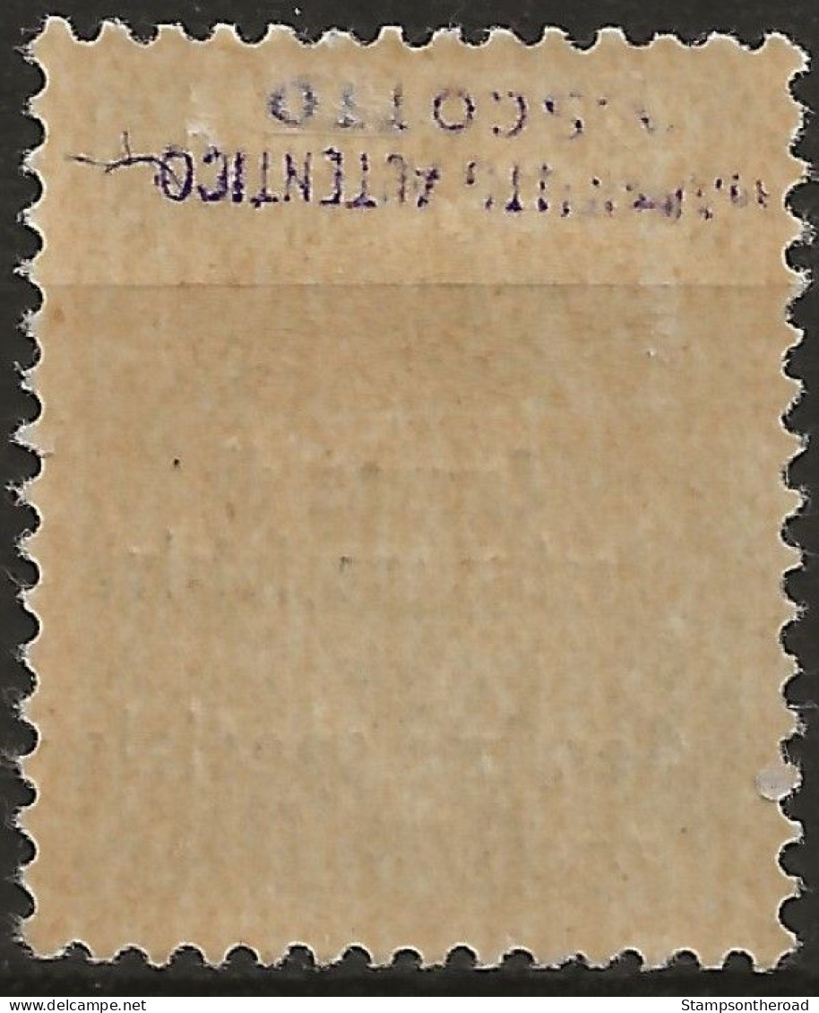 RSICDI6L - 1945 RSI/Castiglione D'Intelvi, Sass. Nr. 6, Francobollo Nuovo Con Traccia Di Linguella **/ - Emissioni Locali/autonome