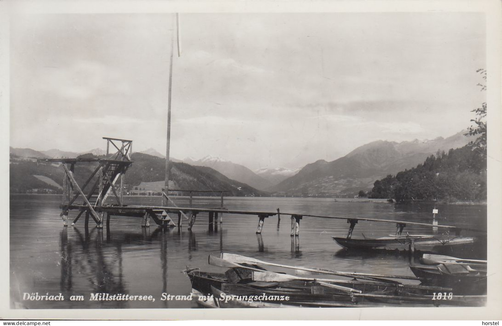 Austria - 9873 Döbriach - Seebad  Millstättersee - Strand Mit Sprungschanze - Nice Stamp - Millstatt