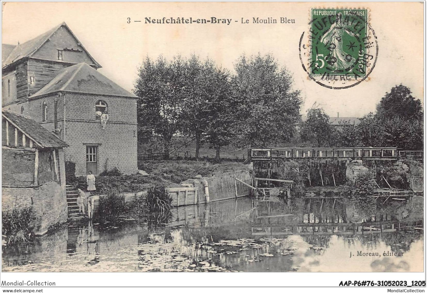 AAPP6-76-0517 - NEUFCHATEL-EN-BRAY - Le Moulin Bleu - Neufchâtel En Bray