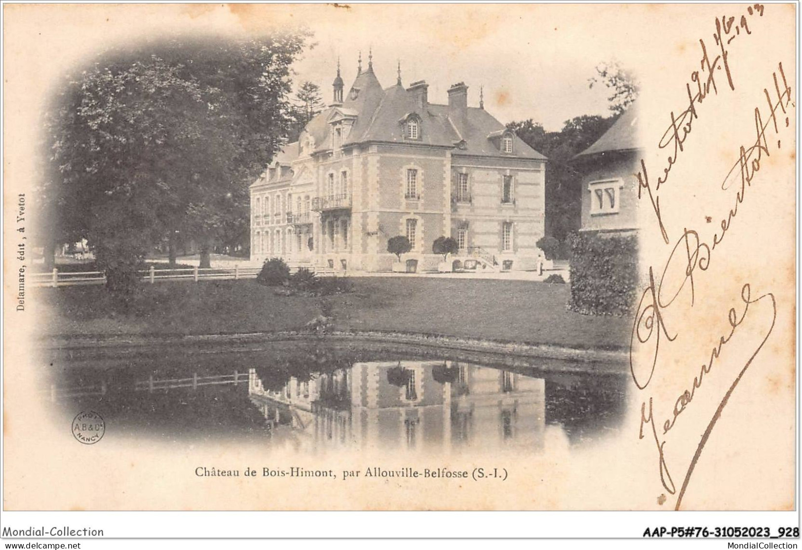 AAPP5-76-0378 - Château De Bois-Himont - Par Allouville-Belfosse - Allouville-Bellefosse