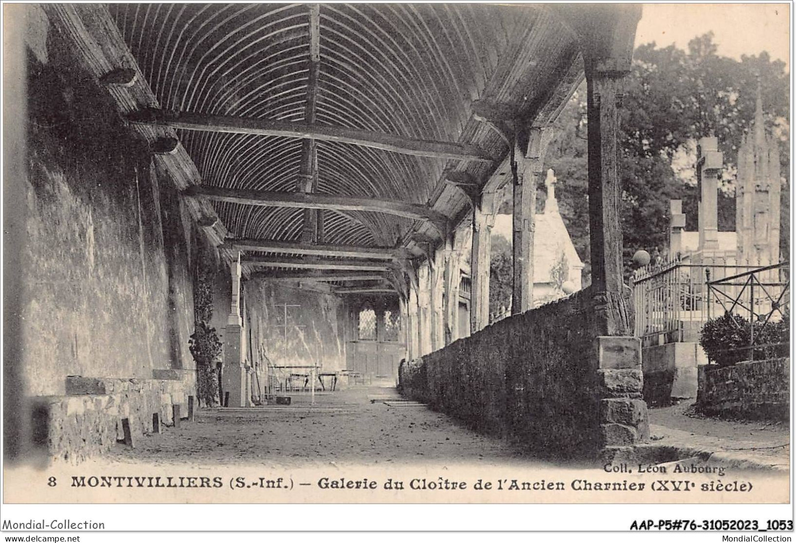 AAPP5-76-0441 - MONTIVILLIERS - Galerie Du Cloître De L'Ancien Charnier - Montivilliers