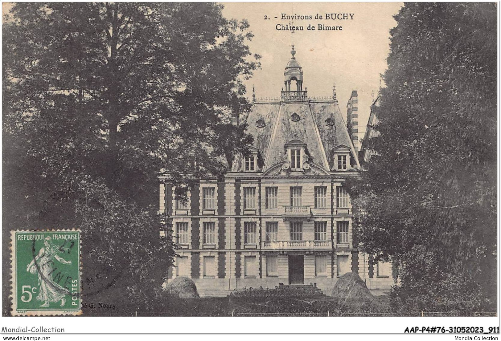 AAPP4-76-0370 - Environs De Buchy - Château De Bimare - Buchy