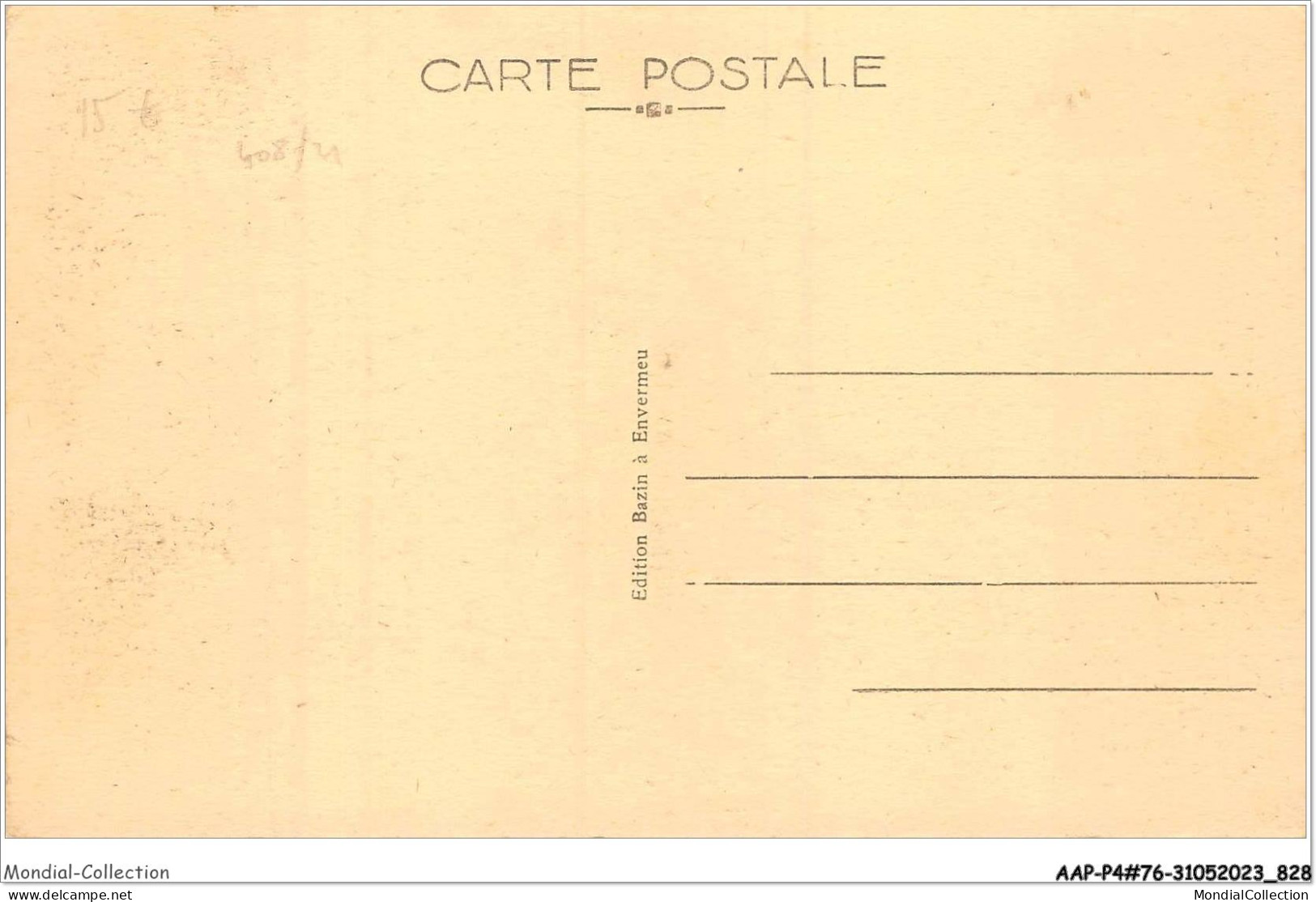 AAPP4-76-0328 - ENVERMEU - Route De Saint-Nicolas - Envermeu