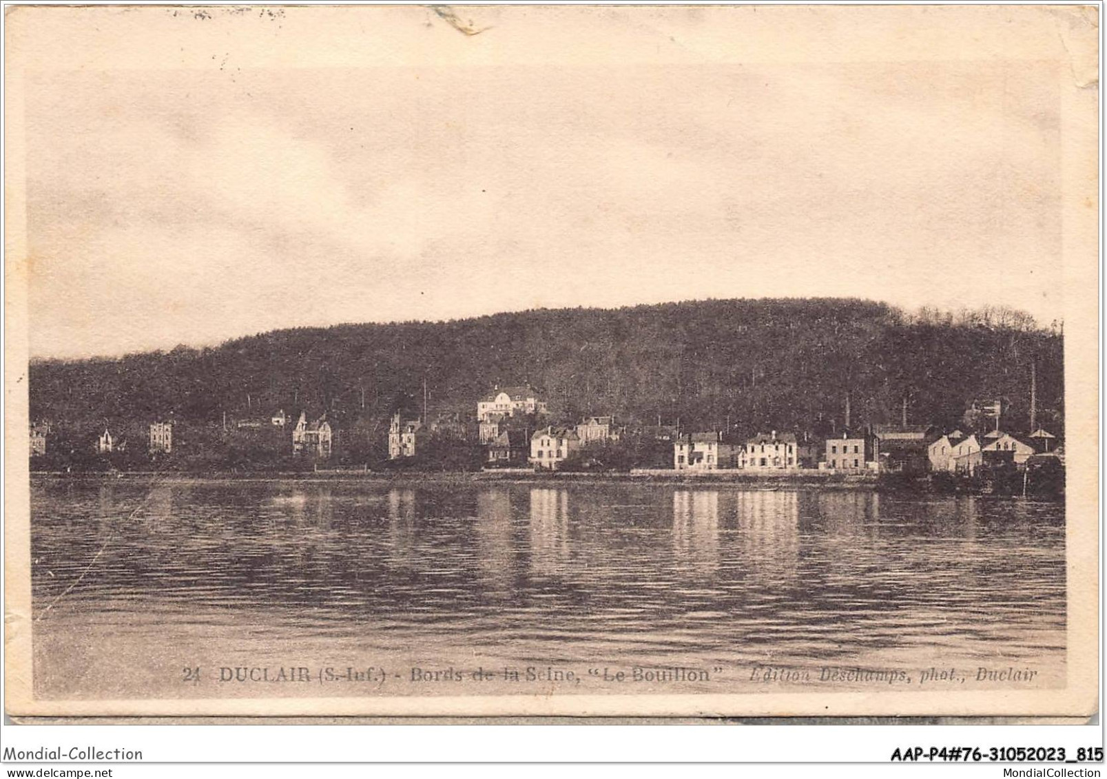 AAPP4-76-0322 - DUCLAIR - Bords De La Seine - Le Bouillon - Duclair