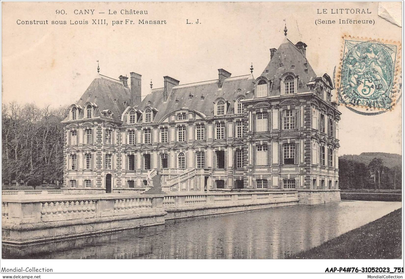 AAPP4-76-0290 - CANY - Le Château - Construit Sous Louis XIII - Cany Barville