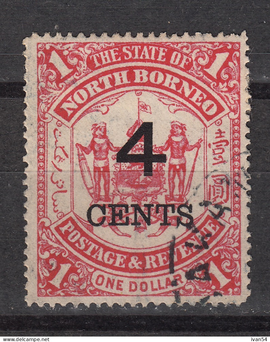 NORTH BORNEO : Nr 94 (0) – Overprint Stamp (1899) - Bornéo Du Nord (...-1963)