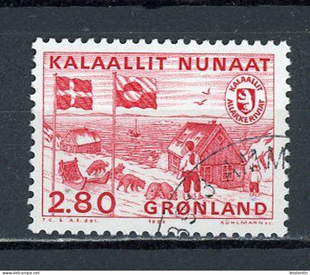 GROENLAND - LA POSTE - N° Yvert 151 Obli. - Gebraucht