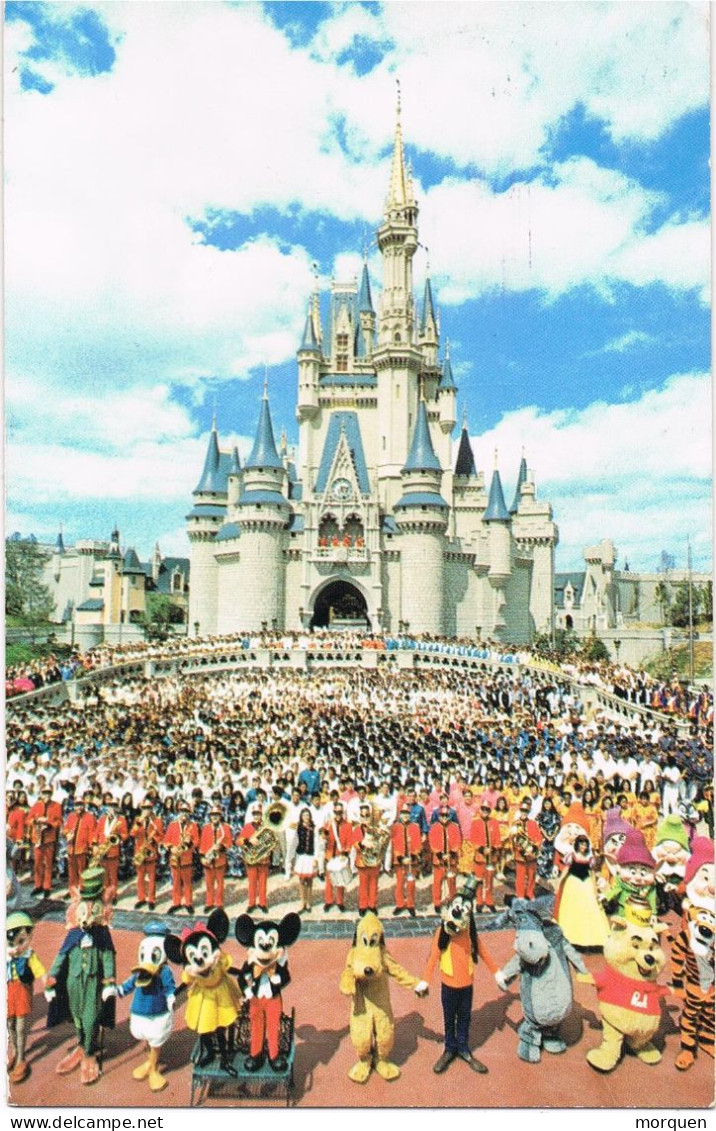 54414. Postal Aerea ORLANDO (Florida) USA 1981. DISNEY WORLD - Covers & Documents