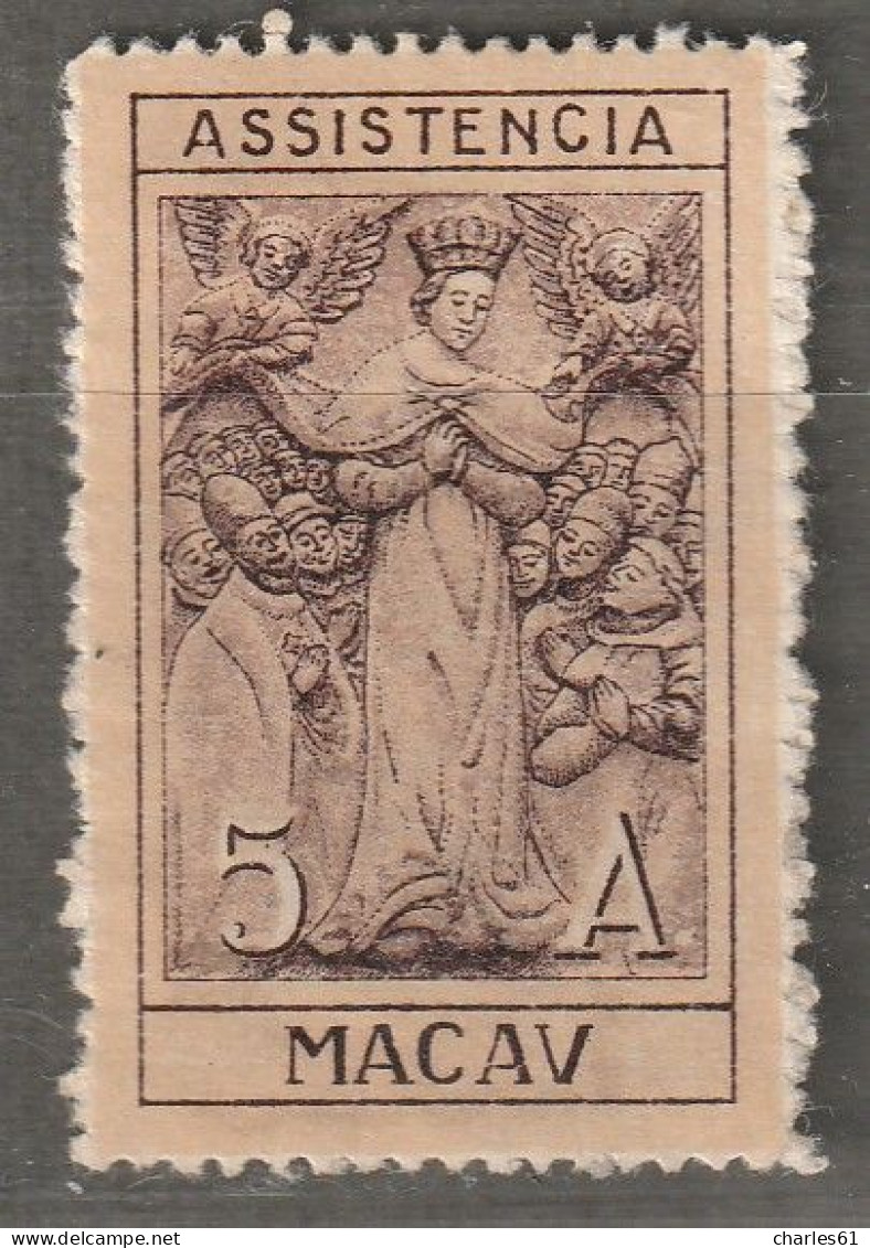 MACAO - N°266 Nsg (1931) Surtaxe De Bienfaisance - Ungebraucht