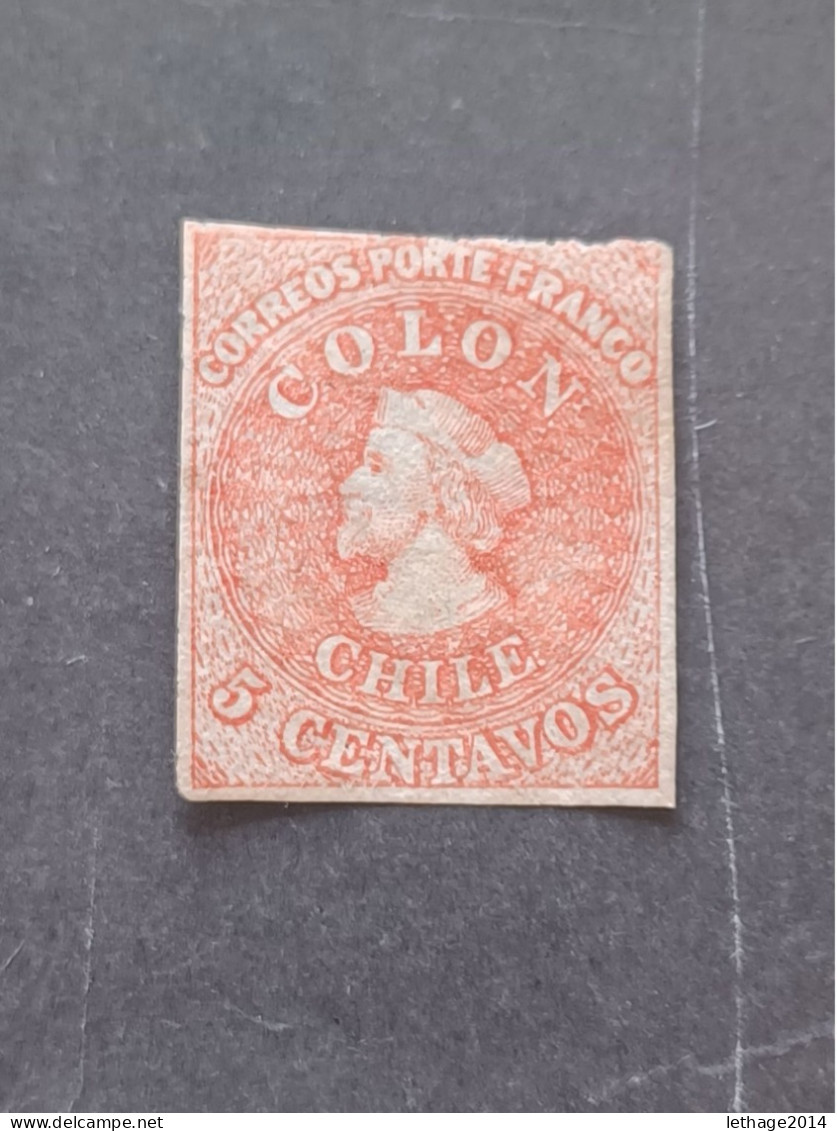 CHILE CILE 1853  COLOMBO CAT SCOTT N 1 LONDON PRINT 8 SCANNERS + MANY FRAGMANT OBLITERE STOCK LOT MIX  --- GIULY - Chile