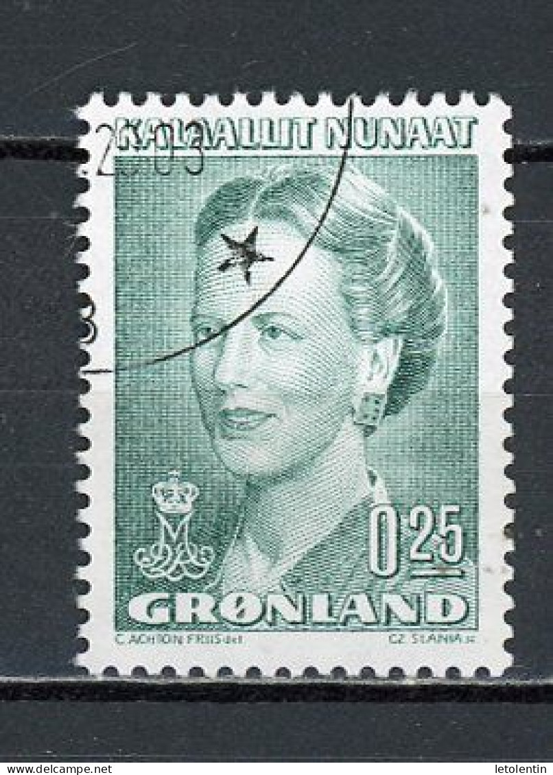 GROENLAND - MAREGRETHE II - N° Yvert 189 Obli. - Used Stamps