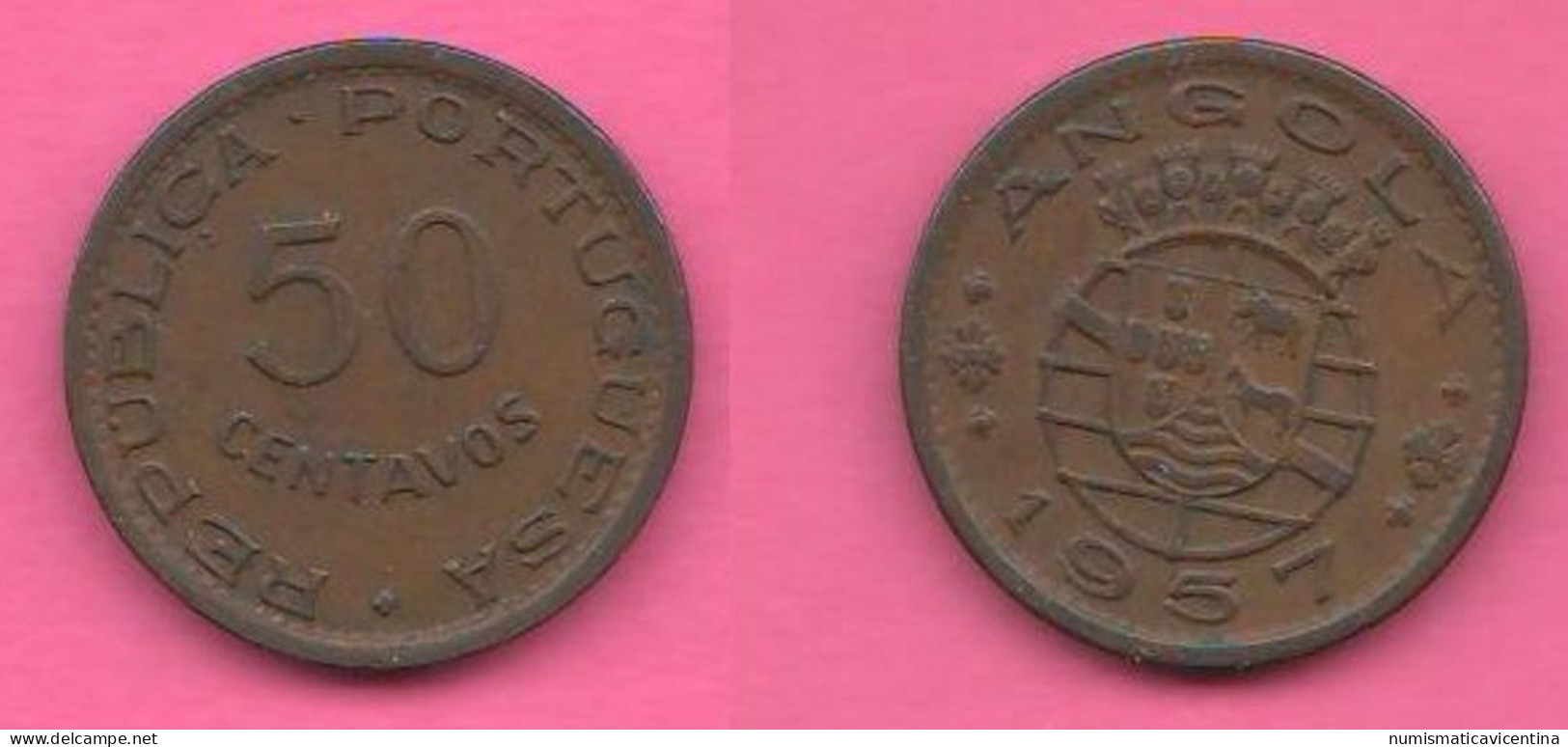 Angola 50 Centavos 1957 - Angola