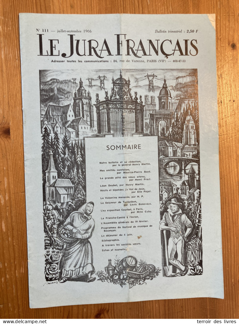 Le Jura Français 1966 111 ARBOISBELFORT VAL DE JOUX Le Chenit Le Sentier Le Brassus, L'Orient Le Solliat - Franche-Comté