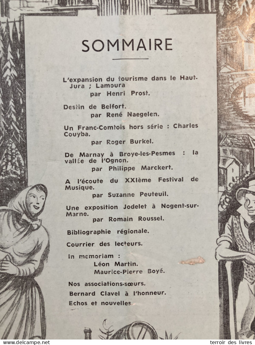 Le Jura Français 1969 121 LAMOURA BELFORT MARNAY BROYE LES PESMES Malans Thervay Bresilley Sornay Courchapon - Franche-Comté