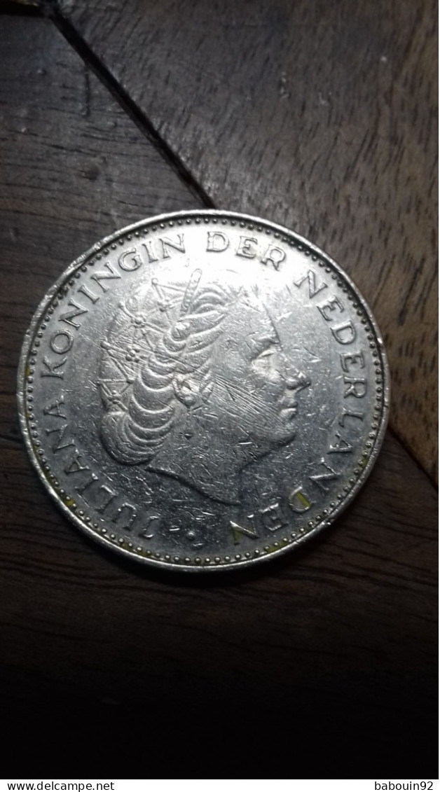 Pièce Des Pays-Bas 2,5 Gulden De 1970 Au Verso Juliana - 1948-1980 : Juliana