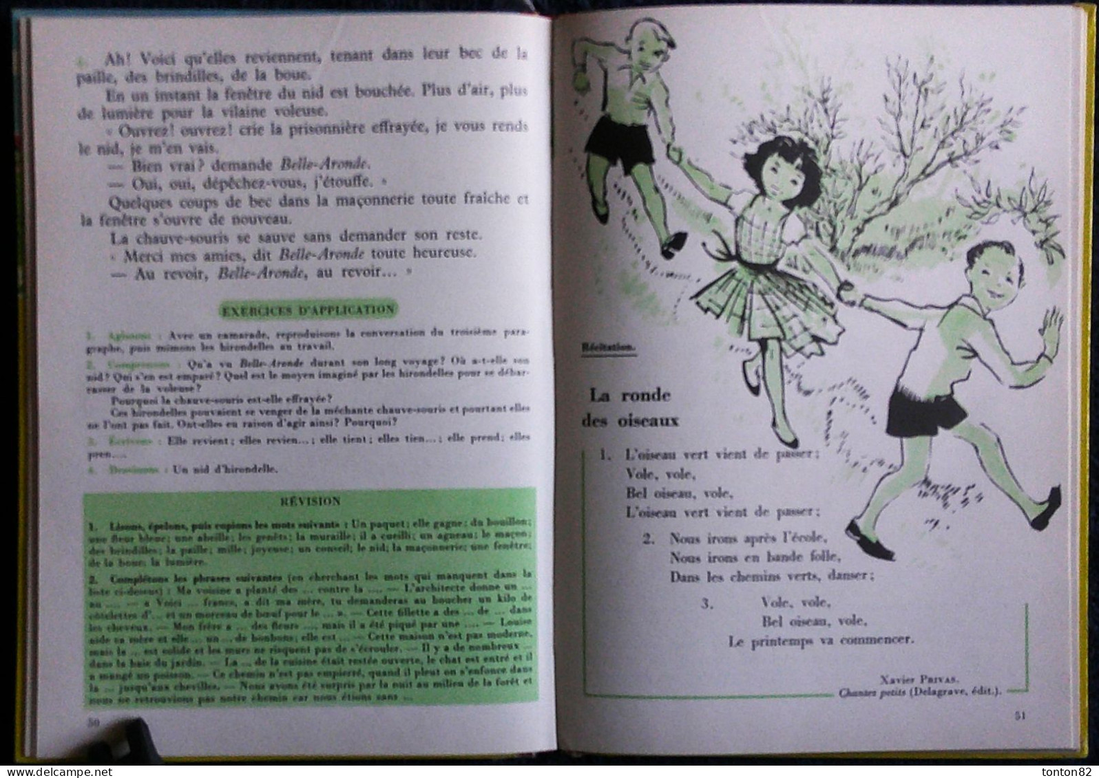 Gladel - Lévesque - Morel - Du Printemps à l' Été - 1er Livre de Lecture Courante - OGE / Hachette - ( 1962 ) .