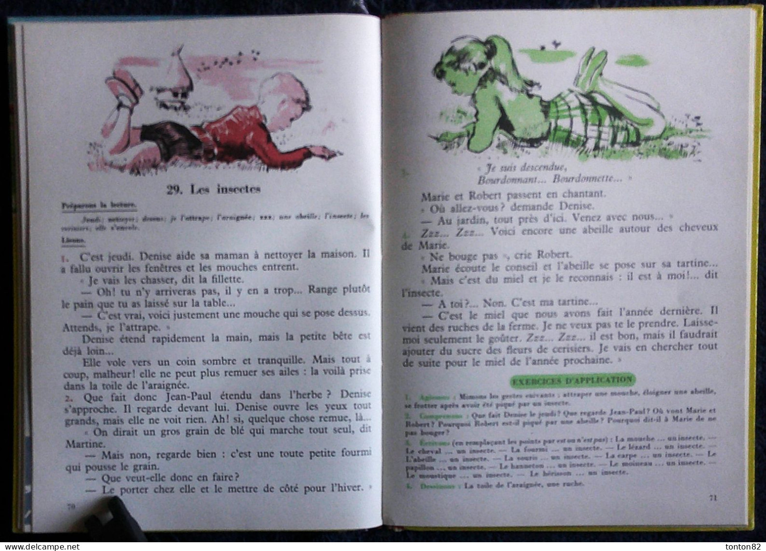 Gladel - Lévesque - Morel - Du Printemps à l' Été - 1er Livre de Lecture Courante - OGE / Hachette - ( 1962 ) .