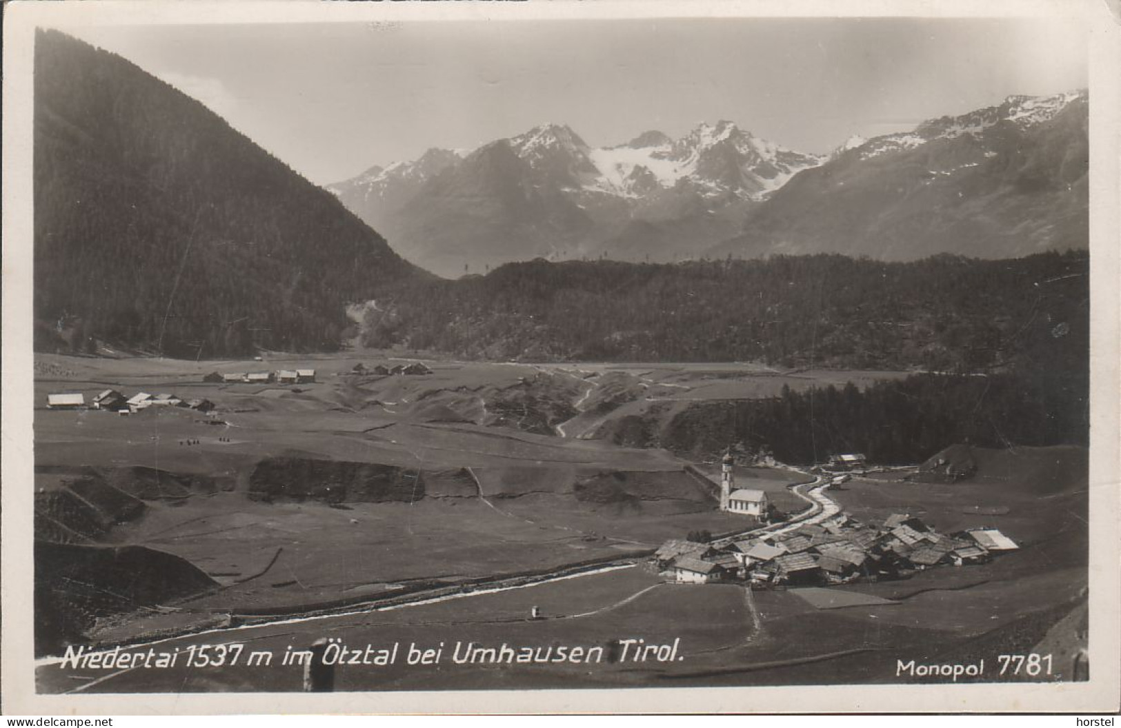 Austria - 6441 Umhausen - Ötztal - Niedertai - Ansicht Von 1928 - Umhausen