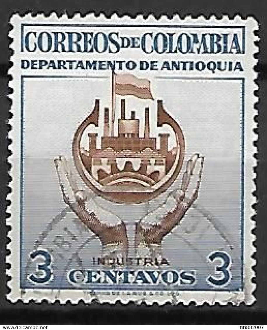 COLOMBIE   -    Industrie.  Oblitéré - Factories & Industries