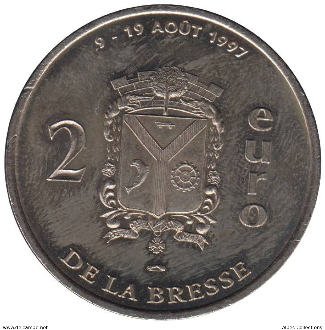 LA BRESSE - EU0020.1 - 2 EURO DES VILLES - Réf: T305 - 1997 - Euros Of The Cities