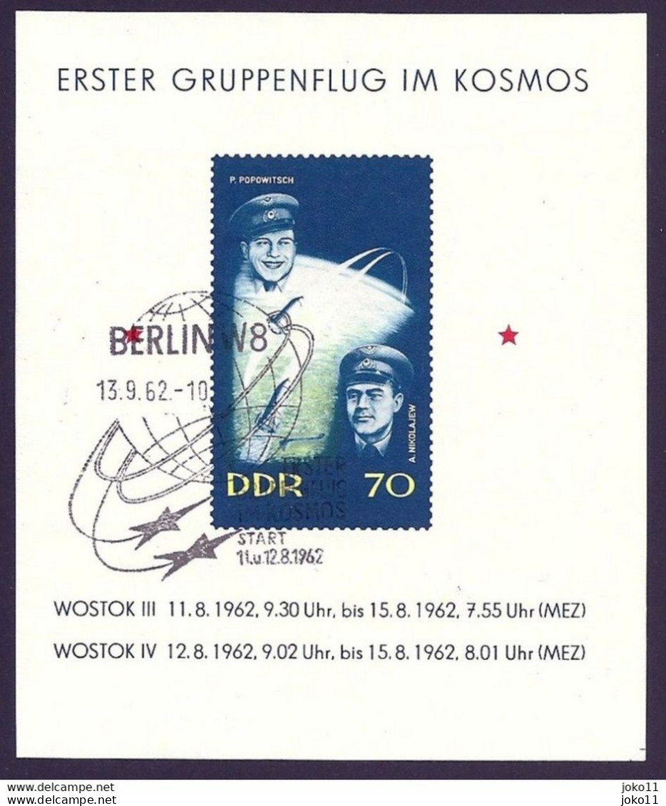 DDR, 1962, Michel-Nr. 917, Block 17, Gestempelt - 1950-1970