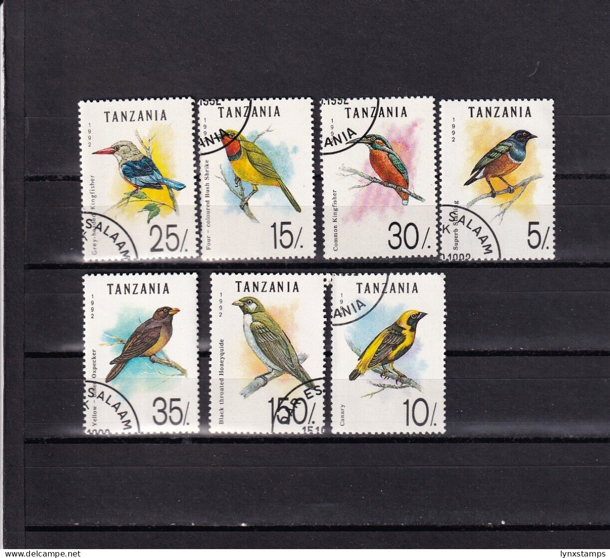 SA02 Tanzania 1992 Birds Used Stamps - Tanzania (1964-...)