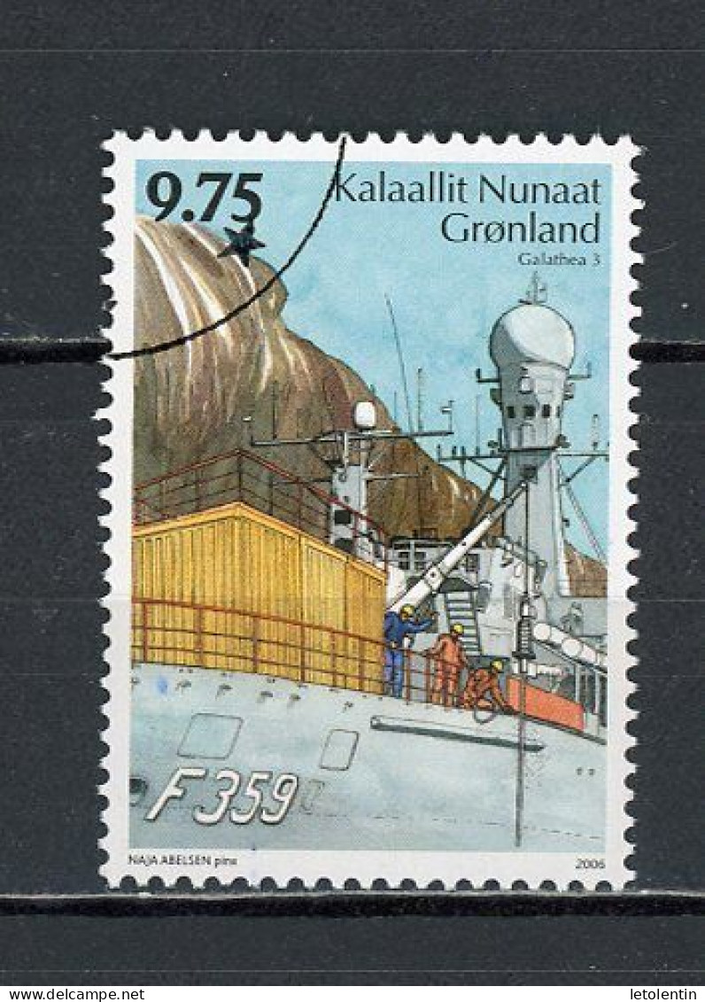 GROENLAND - RECHERCHES SCIENTIFIQUES - N° Yvert 450 Obli. - Used Stamps