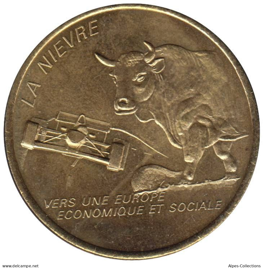 NIEVRE - EU0010.2 - 1 EURO DES VILLES - Réf: T341 - 1997 - Euros Of The Cities